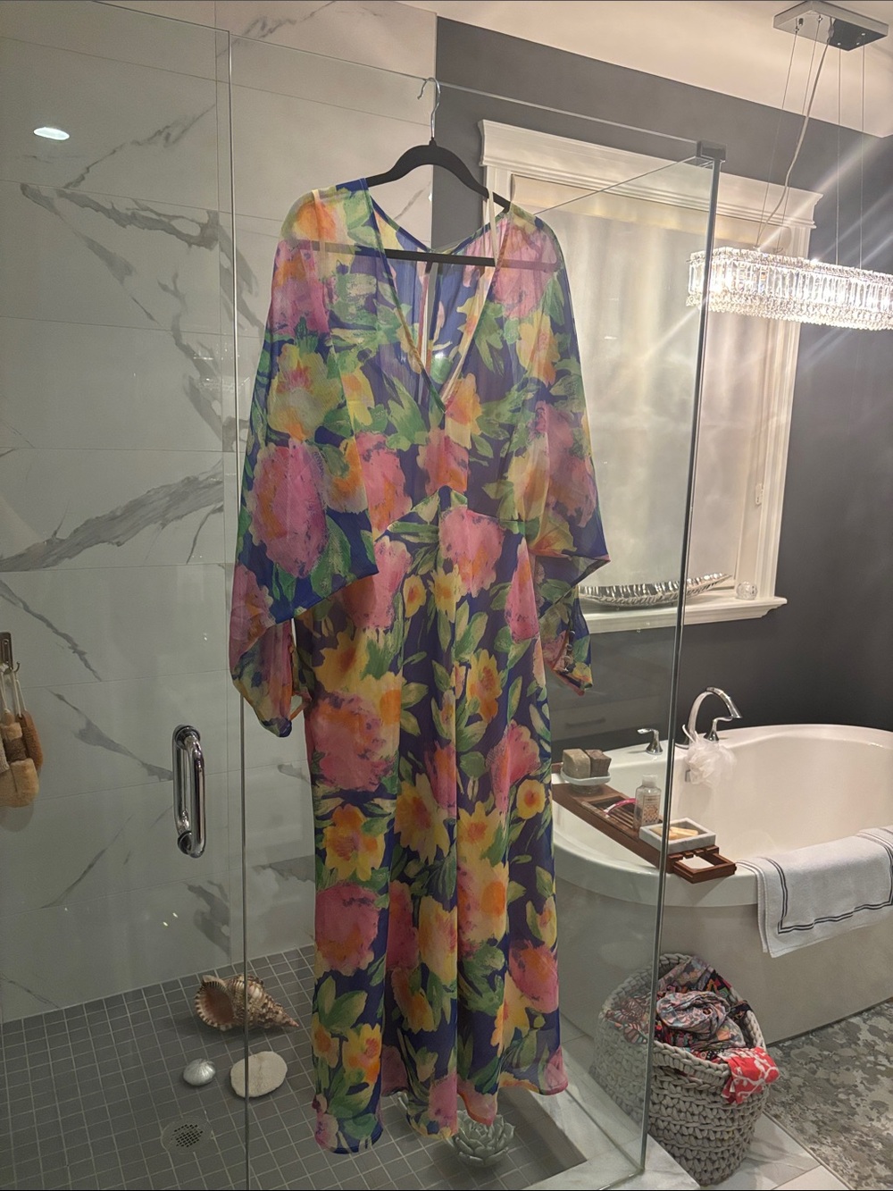 ASOS Floral Maxi Dress in Purple, Pink and Yellow garden party size 18
